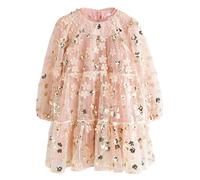 Next Vestido oro / rosa pastel / negro / blanco 110 oro / rosa pastel / negro / blanco