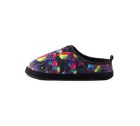 NEXT Niños Pantuflas Estilo Chinelas con Forro cálido Black Multicoloured Gamer 39