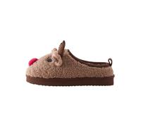 Next Zapatillas de casa marrón / rojo / negro 24 EUR