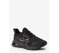 NEXT Niños Zapatillas elásticas con Cordones Black/Gold