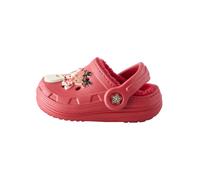 Next Niños Pantuflas navideñas Tipo Zuecos con Forro cálido Rojo 32