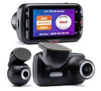 Nextbase 222XR Cámara de salpicadero Delantera y Trasera, grabación Full HD 1080p/30 fps, cámara DVR, Gran Angular 140°, 6 carriles, Aparcamiento Inteligente, Sensor G, admite Filtro polarizador