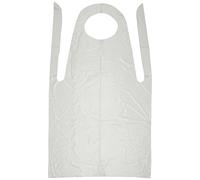 Nextday Catering A305 delantales desechables, color blanco, paquete de 100