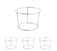 Nextday Catering C050 Plato de mariscos Soporte, Acero Inoxidable, Bandeja se envía (Paquete de 4)