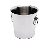 Nextday Catering Equipment Supplies nev-26203 vino cubo con anillo asas, acero inoxidable