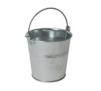 Nextday Catering Equipment Supplies nev-gsb10 servir cubo, acero galvanizado, 10 cm Ø