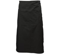 Nextday Catering Equipment Supplies nev-na10 delantal, negro cintura con bolsillo de Split, 90 cm x 70 cm
