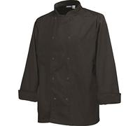 Nextday Catering Equipment Supplies nev-nj19-xs chaqueta Básica, de manga larga, talla XS), color negro
