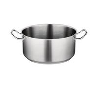 Nextday Catering T177 - Cacerola, acero inoxidable, 14 PT, 28 cm de diámetro, 12 cm de profundidad, tapa se vende por separado