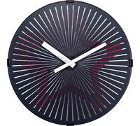 NeXtime 3223 Motion Star Reloj de Pared, Rojo, 30.5 cm