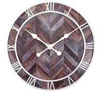 NeXtime 3245BR Roman Vintage Reloj de Pared, Marrón, 58 cm