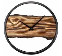 NeXtime 3263BR Forest Reloj de Pared, Marrón, 45 cm