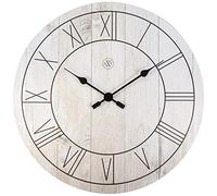 NeXtime 7345WI Paul Reloj de Pared, Blanco, 40 cm