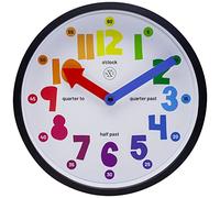 NeXtime 7357 Sophia Reloj de Pared, Negro, 25.8 cm