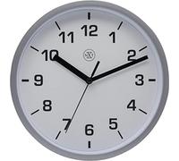 NeXtime NX-7321ZI Wandklok NXT Diameter 20cm Kunststof Zilver, Witte Wijzerplaat