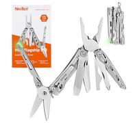 NexTool Multitool, F12 Mini Flagship 13 en 1 Multitool Tool für Schlüsselanhänger mit Zackenschere,Feile,Sicherheitsverriegelung,Upgrade 80CrMoV14 Stahl für ED,Outdoor & DIY,Geschenk für Männer