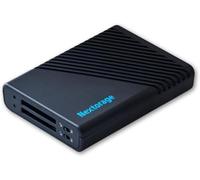 Nextorage Lector de tarjetas SD japonés con doble ranura UHS-I y UHS-II, compatible con USB de 10 Gbps, USB3.2 Gen2, interruptor de protección de escritura equipado con NX-DF1CL