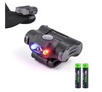 Nextorch Dewalt AAA Compact Multi-Purpose Clip Cap lumière lampe frontale réglable amovible lumière les mains libres pour la chasse Camping Pêche