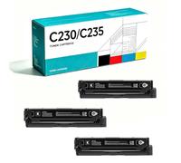 NexulKyi Cartucho de tóner para Impresora XeroxC230/C235, Alta Capacidad, 4500 páginas, Negro Claro, Duradero, fácil de Instalar, rentable, versión estándar, impresión Estable