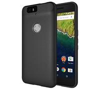 Nexus 6P Case, Diztronic Full Matte Slim-Fit Flexible TPU Case for Huawei Nexus 6P (2015) - Black - (N6P-FM-BLK)