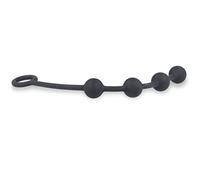 Excite Silicone Anal Beads Negro