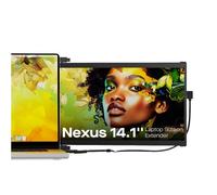 Nexus Extensor de pantalla para laptop de 14.1 pulgadas, monitor dual portátil FHD 1080P para laptop, extensor de monitor de laptop para portátiles de 14 a 17 pulgadas, compatible con