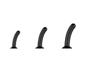 Nexus Nexus - Set de Dilatadores Dildos Anales de Silicona - Negro