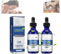 NexusBio Labs - Gotas complejas para hombre, gotas complejas para hombre, gotas revitahepa para hombre, Nexusbio Malebiotix para hombre, versión superpotente (2 unidades)