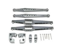 NexusDrive 12428 12423 12428-A/B/C RC Partes de Repuesto compatibles con el Eje Trasero de Metal de actualización del Haz Principal para reparación de vulnerabilidad(Silver)