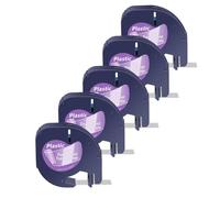 NexusDrive 3/5/10 PCS Cintas de Etiqueta de plástico de Fit Universal Compatibles con A16952 A16951 A122267 Cinta de Etiqueta de 12 mm para reemplazo de de Etiqueta QX50(5PK Clear-Plastic)