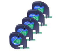 NexusDrive 3/5/10 PCS Cintas de Etiqueta de plástico de Fit Universal Compatibles con A16952 A16951 A122267 Cinta de Etiqueta de 12 mm para reemplazo de de Etiqueta QX50(5PK Green-Plastic)