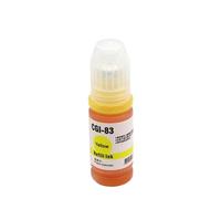 NexusDrive 6 uds Ajuste Universal GI-13 GI-83 Recarga de Tinta de Tinte Compatible con G610 G510 G620 G540 G640 G550 G650 G670 G570 Botella de 70ml(6pcs Ink-Y)