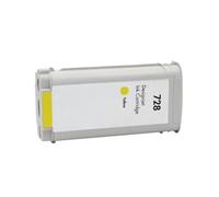 NexusDrive Cartucho de Tinta Compatible 728 para de inyección de Tinta DesignJet T730 T830, Compatible con 728 728(HP728Y 130ml)