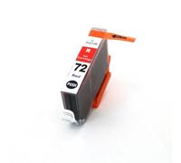 NexusDrive Cartucho de Tinta PGI-72 Compatible para la de inyección de Tinta pro-10 PRO-10 72 Cartucho de Tinta PGI72 BK MBK GY C M Y PC PM R CO Reemplazo Universal(Red)