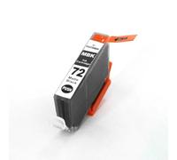 NexusDrive Cartucho de Tinta PGI-72 Compatible para la de inyección de Tinta pro-10 PRO-10 72 Cartucho de Tinta PGI72 BK MBK GY C M Y PC PM R CO Reemplazo Universal(Matte Black)