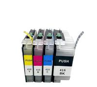 NexusDrive Compatible con DCP-J4140N MFC-J4440N J4540N MFC-J4940DN Cartucho de Tinta para LC416 LC416XL Accesorio Universal de Repuesto para el Mercado de Accesorios Ajuste de terceros(LC416XL-1set)