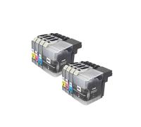 NexusDrive Compatible con el Cartucho de Tinta LC535 LC539 del Sudeste Asiático, Medio Oriente y África para DCP-J100 DCP-J105 MFC-J200(2set)