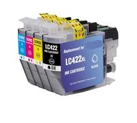 NexusDrive Compatible con MFC-J5340DW MFC-J5740DW MFC-J5345DW MFC-J6540DW MFC-J6940DW LC422XL 422 Cartuchos de Tinta(LC422 1Set)