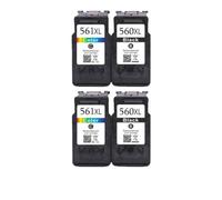 NexusDrive Compatible con PG560 560XL 561XL PG-560 CL-561 XL TS5350 TS7450 TS5351 TS5352 TS5353 TS7451(2BK 2COLOR)