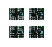 NexusDrive CS100 2000ml Chips de Tinta únicos compatibles con Tinta solvente Mimaki SWJ320 S2 S4 SWJ-320EA(BK)