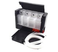NexusDrive de reemplazo de Caja de Tanque vacía para de 4 Colores, Estuche de Recarga CISS DIY Compatible con de Suministro Continuo de Tinta