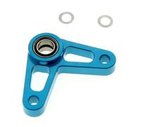NexusDrive RC TD4 Partes Partes de dirección de dirección Metal Eje de dirección del timón Base Basta de balancín Rocker Link de dirección Curva Conjunto Compatible con Modelos de automóviles RC(4)
