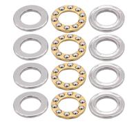 NexusDrive Rodamiento de Bolas de Empuje de Acero de una Sola dirección, 10 mm x 18 mm x 5,5 mm, 4 Piezas