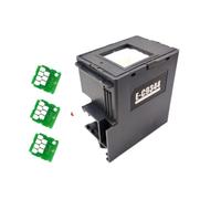 NexusDrive Tanque de Mantenimiento de Tinta y Chip Compatible con XP-2101 XP-4101 WF-2851 XP2100 2105 3100 3105 4100 WF 2810 L3550 L5590 Caja de residuos(1 Tank and 3 Chip)