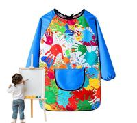 Nexusectar Capa de Pintura para Niños,Capa de Pintura Infantil | Bata de arte infantil impermeable de manga larga,Delantal tipo bata para niños pequeños con diseño de manga larga para escribir, jugar