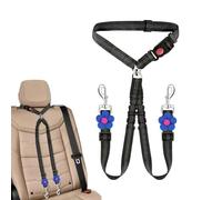 Nexusectar Cinturón de seguridad para perro para coche, retráctil, seguro reflectante, correa para perro y gato, cinturón de seguridad para viajes, viajes por carretera, aventuras