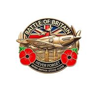 Nexusectar conmemorativa de la Batalla de Gran Bretaña, de Metal para Escudo Británico,Broche de Solapa con de Metal para Inglaterra | elegante