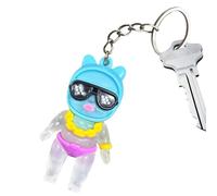 Nexusectar Cute Keychain Color Changing Funny Portable Sunscreen Guide