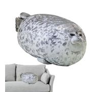 Nexusectar Lindos Juguetes Robben Plush | Juguetes De Animales De Foca Suave para Reducción del Estrés, De Peluche De Foca De Sello De Gran Relleno, De Felpa del Océano, Muñecas De Regalos Llenos