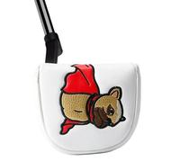 Nexusectar para de golf de piel sintética, cierre magnético impermeable, cubierta de de bulldog francés, protector magnético para palos Taylormade